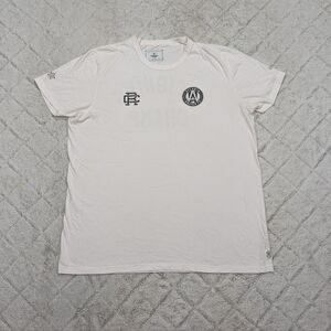Reigning Champ Shirt Mens XL White Atlanta United MLS Champions Cotton 